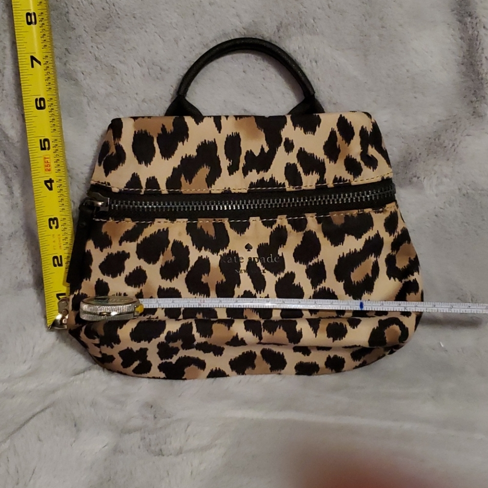 Kate spade mini leopard print bag